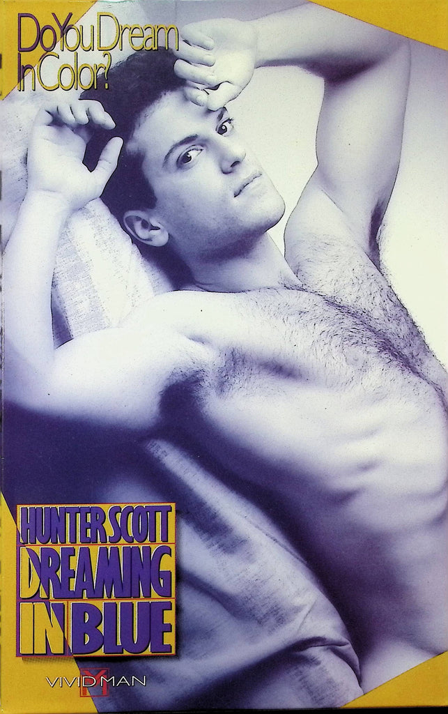 Dreaming in Blue Hunter Scott Vivid Man 1994 Derick Bladwin Randy White Gay Male VHS 091924AMPVHS3