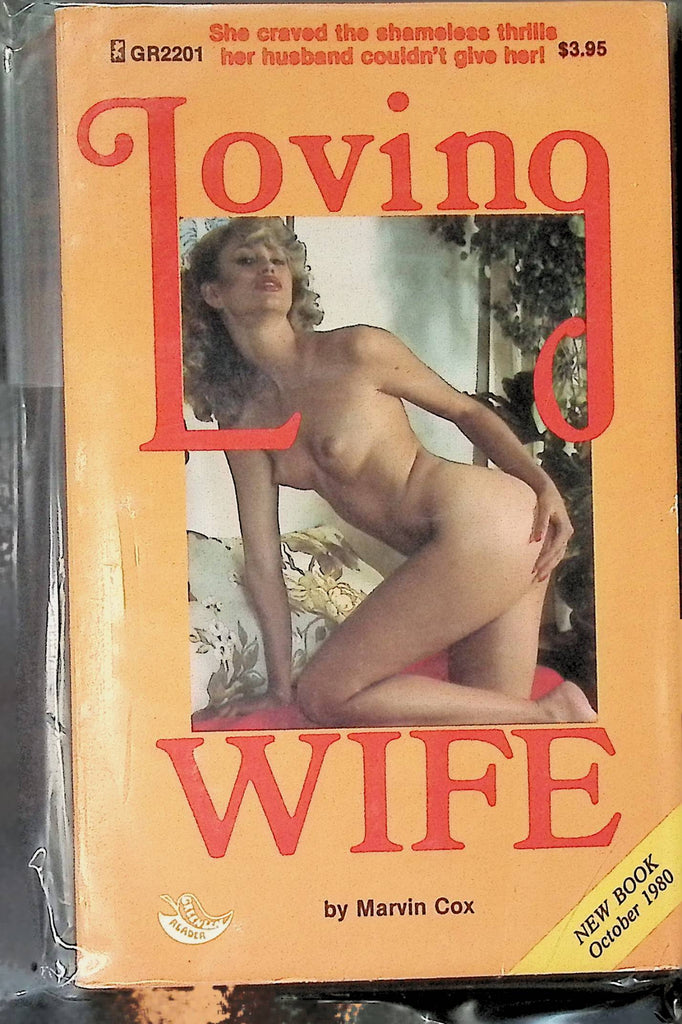 Loving Wife by Marvin Cox GR2201 October 1980 Adult Paperback Novel-073124AMP2