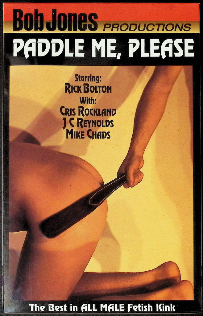 Paddle Me, Please Bob Jones Productions Gay VHS 102124JKVHS5
