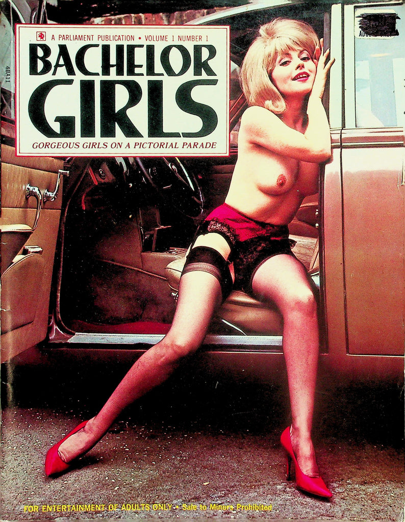 Bachelor Girls Magazine  Georgeous Girls On A Pictorial Parade - Joyce Gibson and More!  vol.1 #1  July 1972  052026lmp-GSC