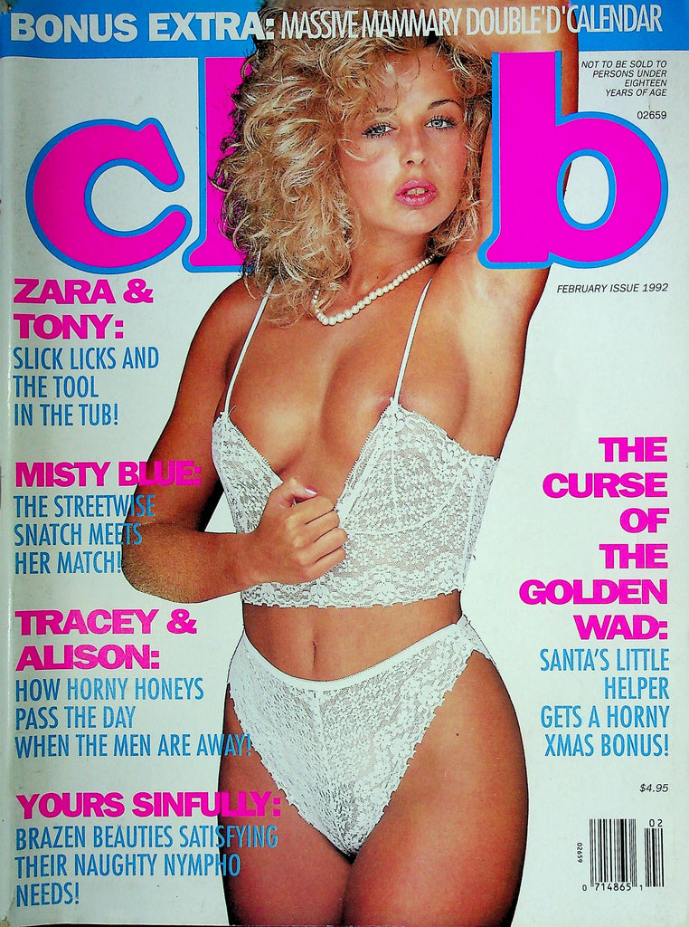 Club Magazine Ft. Misty Blue & Tracey February 1992 022225RP