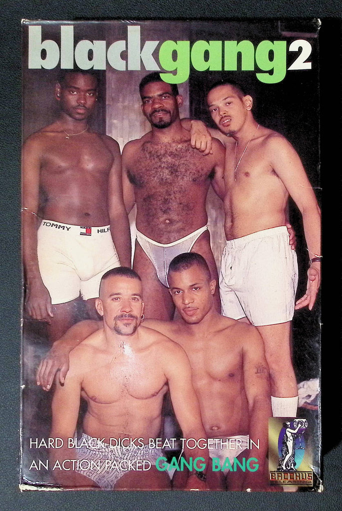 Black Gang Bang 2 Filmco Releasing Gay VHS 2000 092724JKVHS3