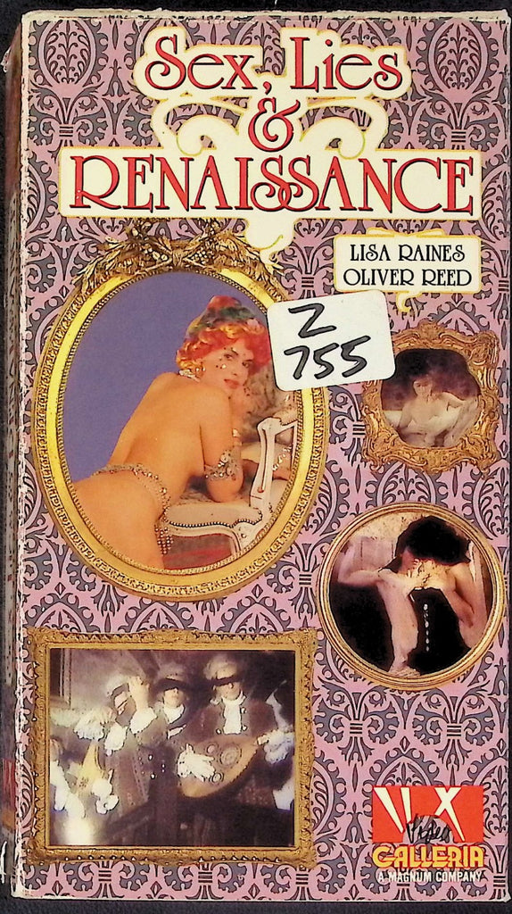 Sex, Lies & Renaissance ft. Lisa Raines, Oliver Reed, Wilfred Hyde White Adult VHS Video Galleria 121025AKVHS2