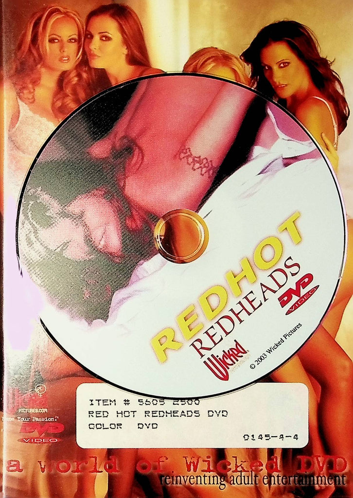 Red Hot Redheads DVD 2003 Wicked 050724tsdvd