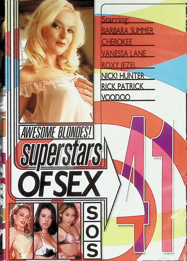 Superstars Of Sex 41 Barbara Summer, Cherokee, Vanessa Lane, Roxy Jezel  012524tsdvd