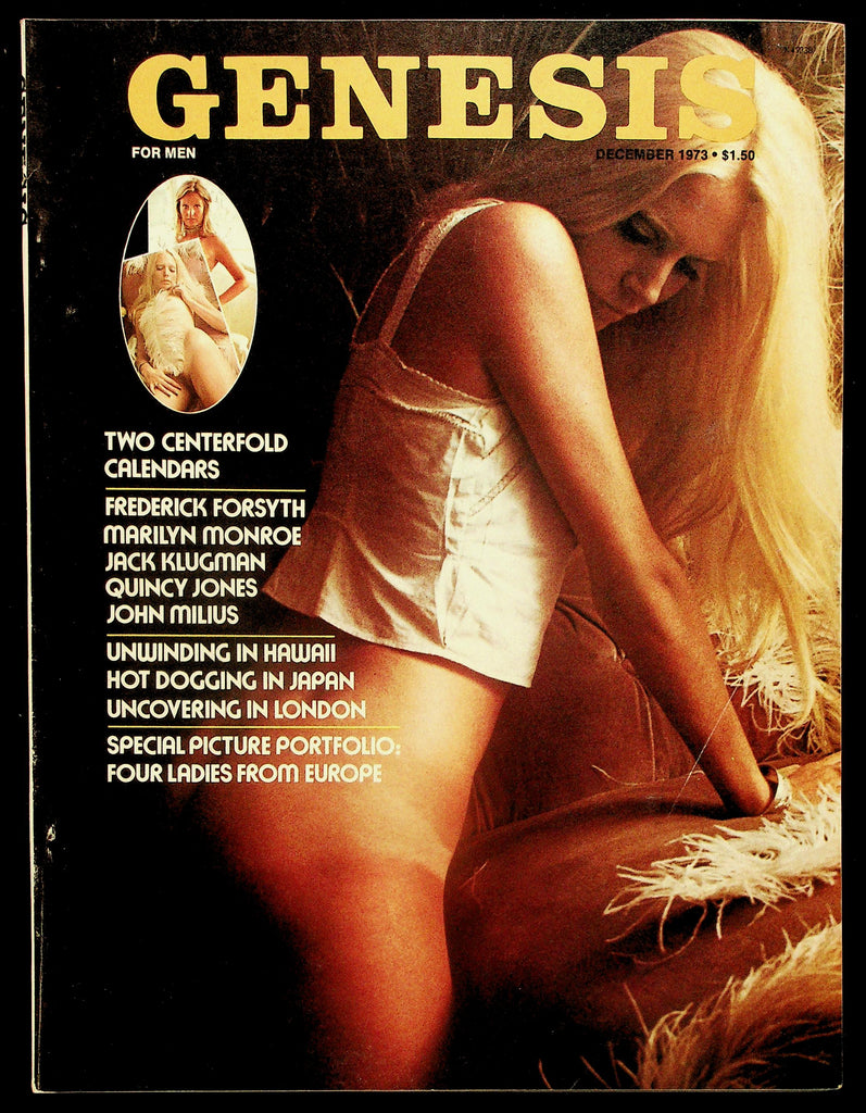 Genesis Adult Magazine V1, No. 5 December 1973 Flanagan, Lili, Rene & More Feature 081426HRP-69