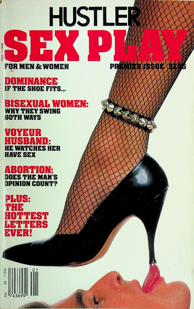 Hustler Sex Play Men's Digest Magazine Dominance & Voyeurs Premier Issue 1982 041425RP