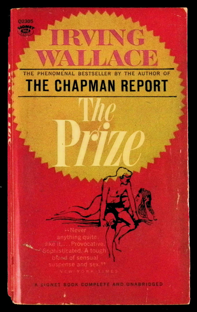 The Prize by Irving Wallace Q2305 Adult Paperback Book 080626VFP-103
