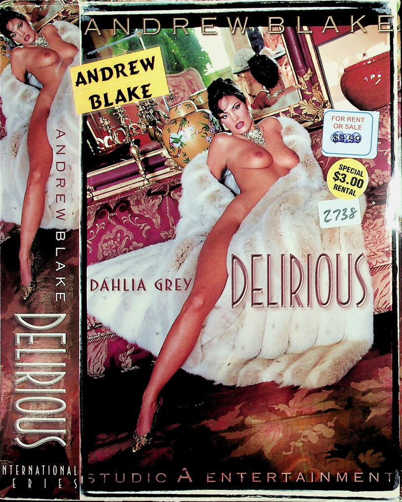 Delirious Andrew Blake Dahlia Grey Anita Blond Isabella Camille Adult VHS International Series 050526NAVHS3-20