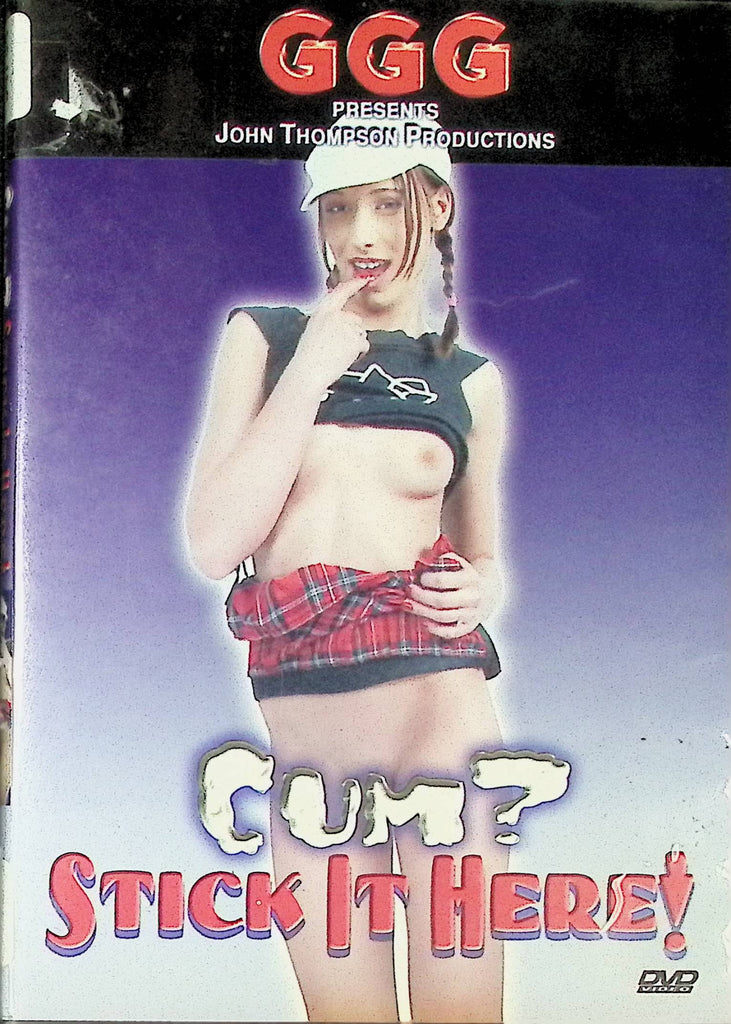 Cum? Stick It Here ! DVD Sandra 100min 2005 John Thompson Productions GGG 040324tsdvd