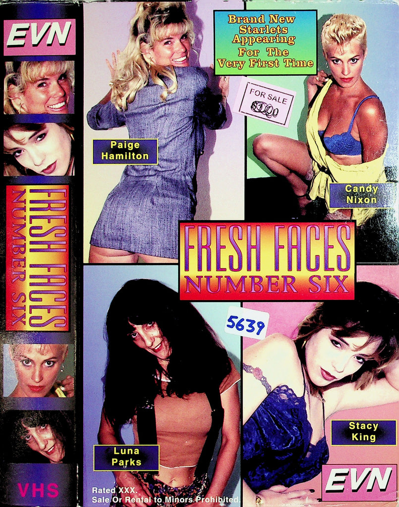 Fresh Faces Number Six Paige Hamilton Candy Nixon Luna Parks Adult VHS EVN 042926NAVHS2-21