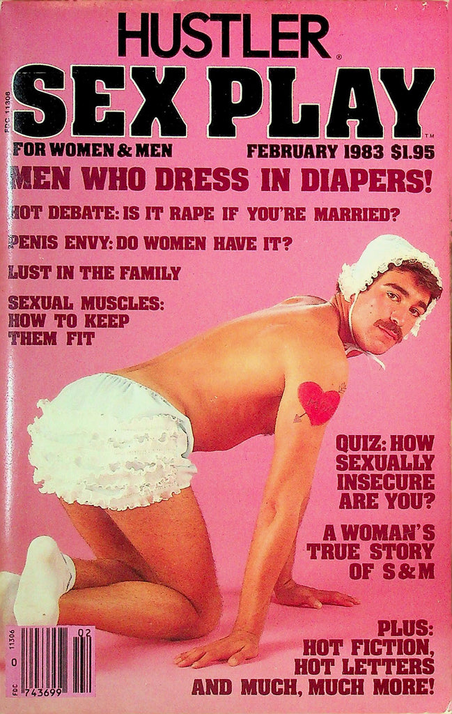Hustler Sex Play Men's Digest Magazine Keep Your Sex Muscles Fit February 1983 041425RP