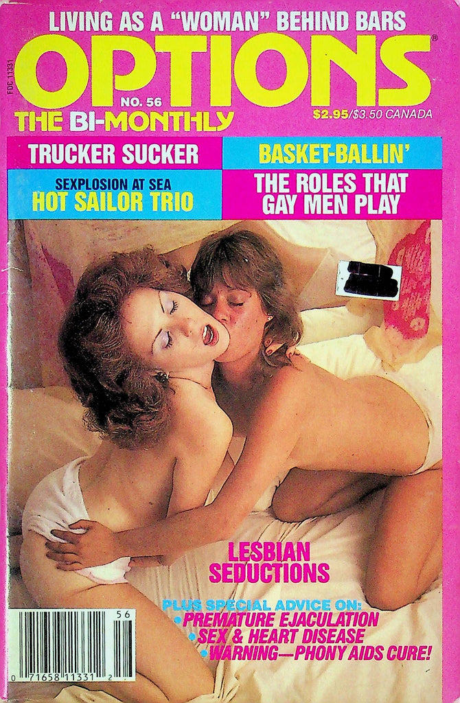 Options The Bi-Monthly Digest Magazine Trucker Sucker No.56 November 1989 052924RP