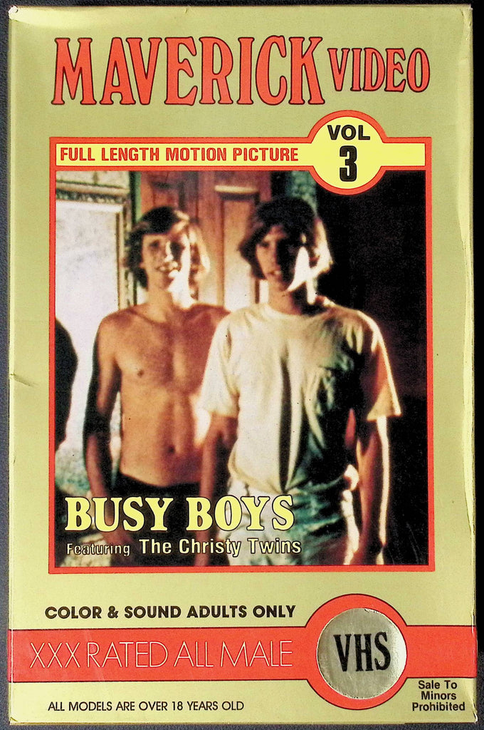 Busy Boys Vol 3 Exchange Video Services Gay VHS 1981 102124JKVHS5