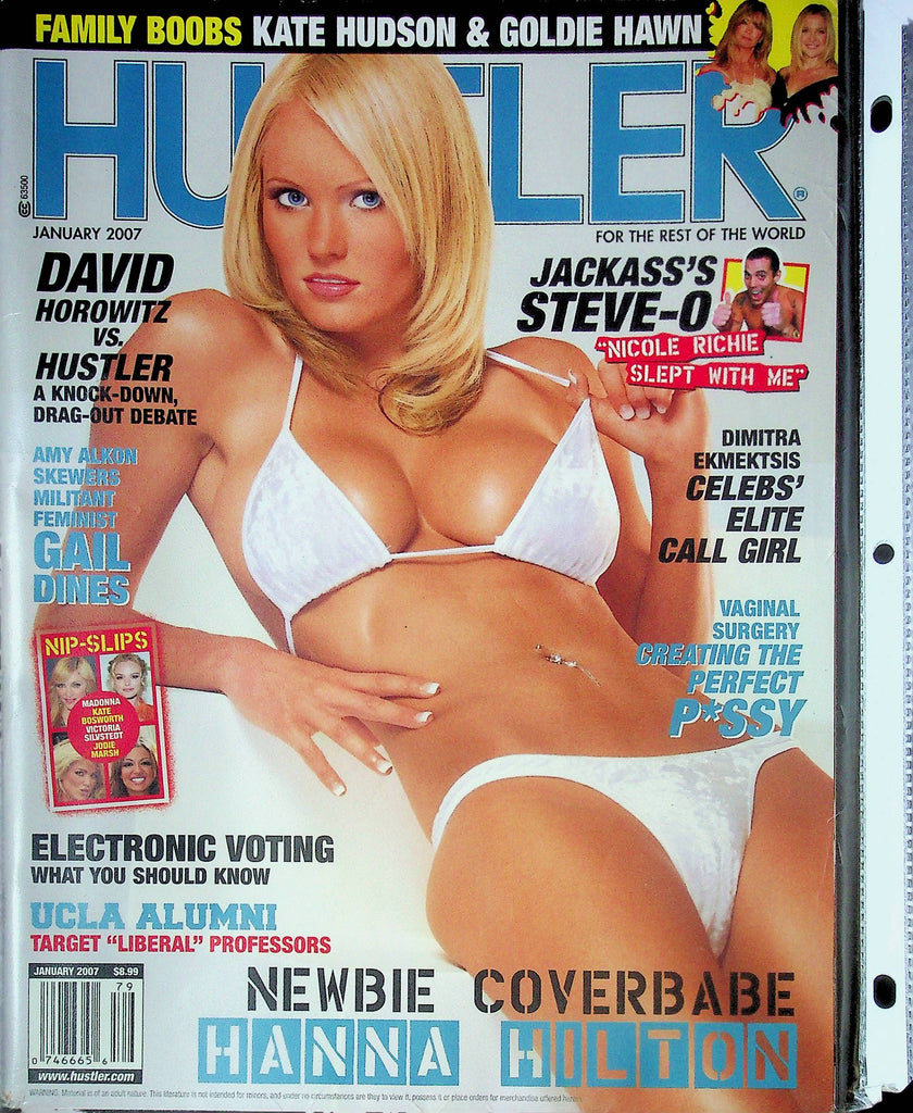 Hustler Magazine Hanna Hilton & Dimitra Ekmektsis January 2007 011025RP