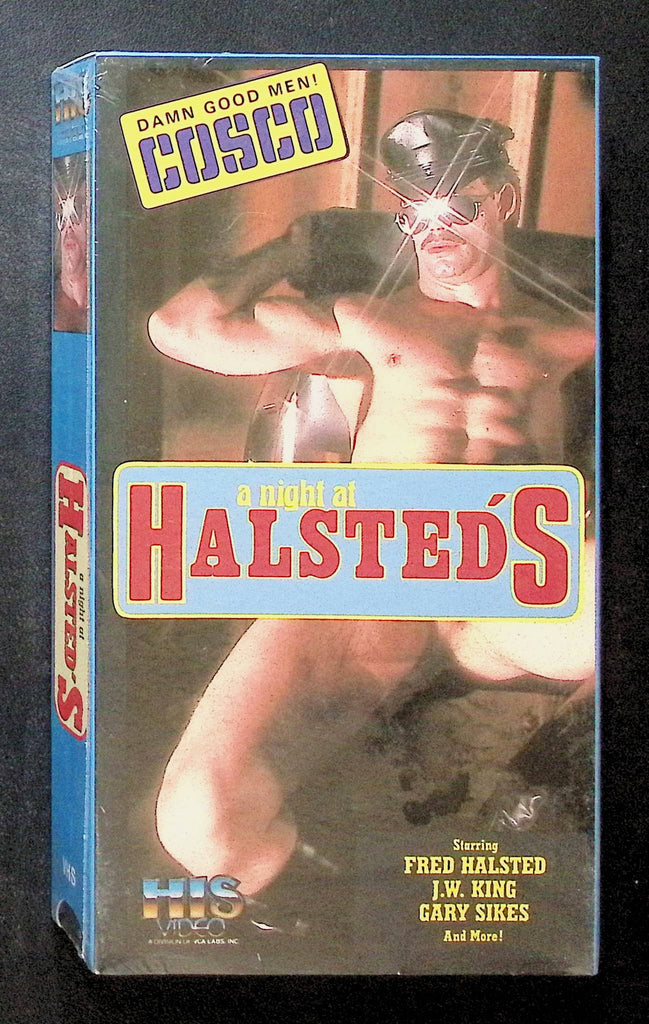 A Night At Halsted's HIS Video Gay VHS 1995 Fred Halsted J.W. King 112724DMVHS2