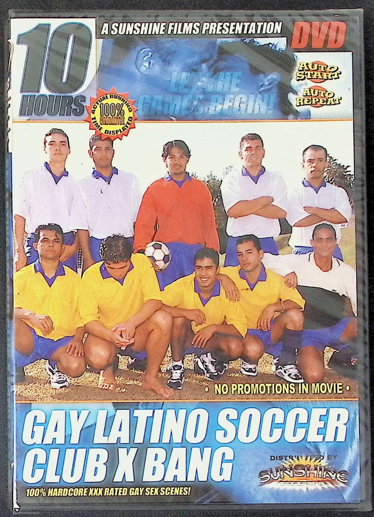 Gay Latino Soccer Club x Bang 10 Hour Gay DVD Sunshine Films Barracuda Bites 111725AKDVD