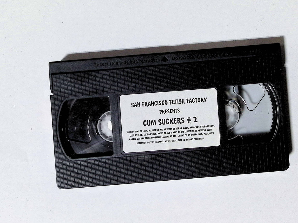 Cum Suckers #2 Gay VHS 2001 103124JKVHS