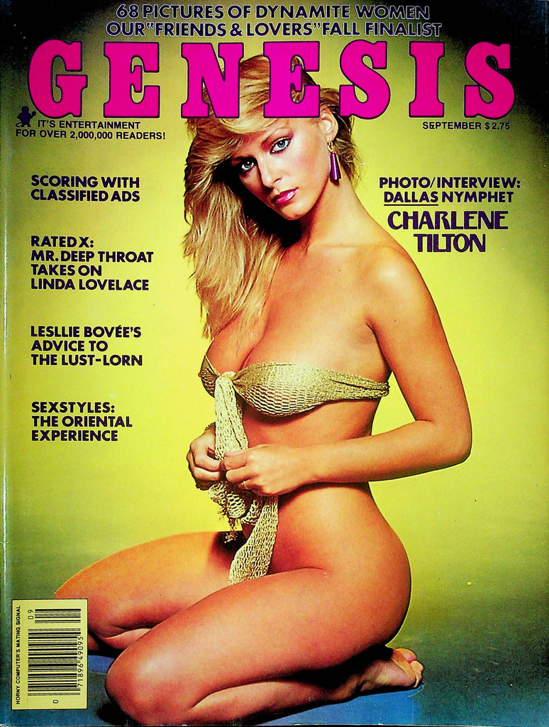 Genesis Men's Magazine Charlene Tilton September 1980 081524RP