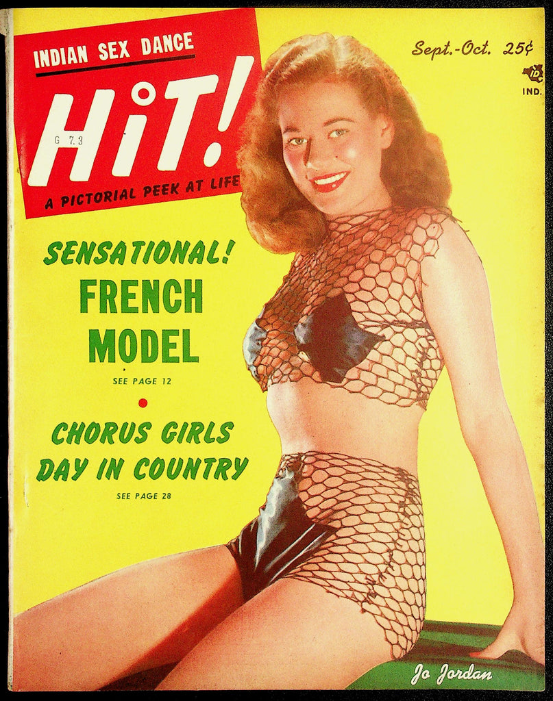 Hit! Adult Magazine Vol. 8, No. 3 Sept./Oct. 1951 French Model 103026HRP-63