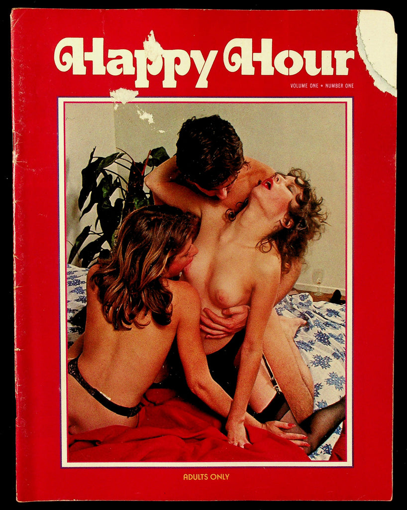 Happy Hour Pictorial V1, #1 1970s/1980s Adult Magazine 090426HRP-46