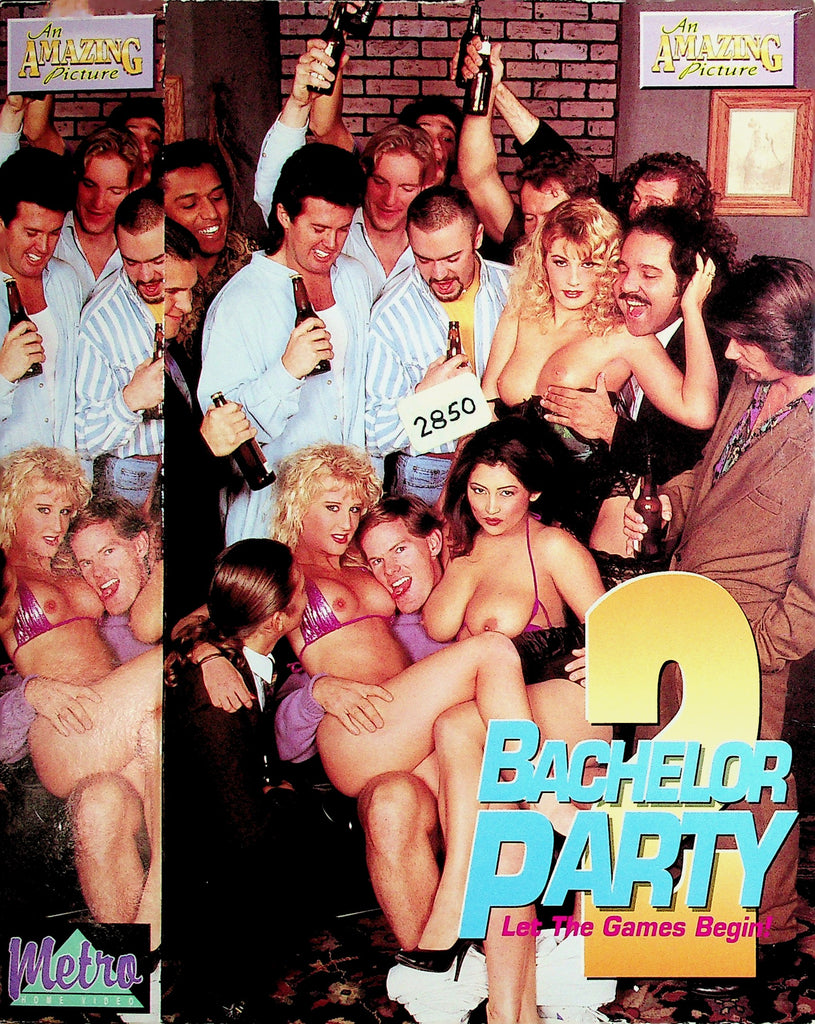 Bachelor Party 2 Let The Games Begin! Adult VHS Metro Amazing Picture 060926NAVHS5-2