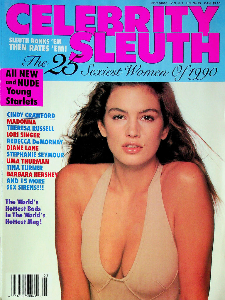 Celebrity Sleuth Magazine The 25 Sexiest Women Of 1990 Vol.3 No.5 062425RP2-