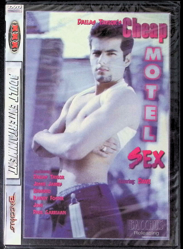 Dallas Taylor's Cheap Motel Sex also ft. Jessie James, Eduardo, Rainey Foster Gay DVD Bacchus 111225AKDVD