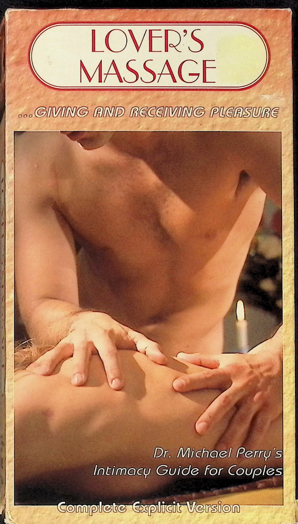 Lover's Massage ...Giving and Receiving Pleasure Adult VHS 1994 Dr. Michael Perry A.I.M. Media 121025AKVHS2