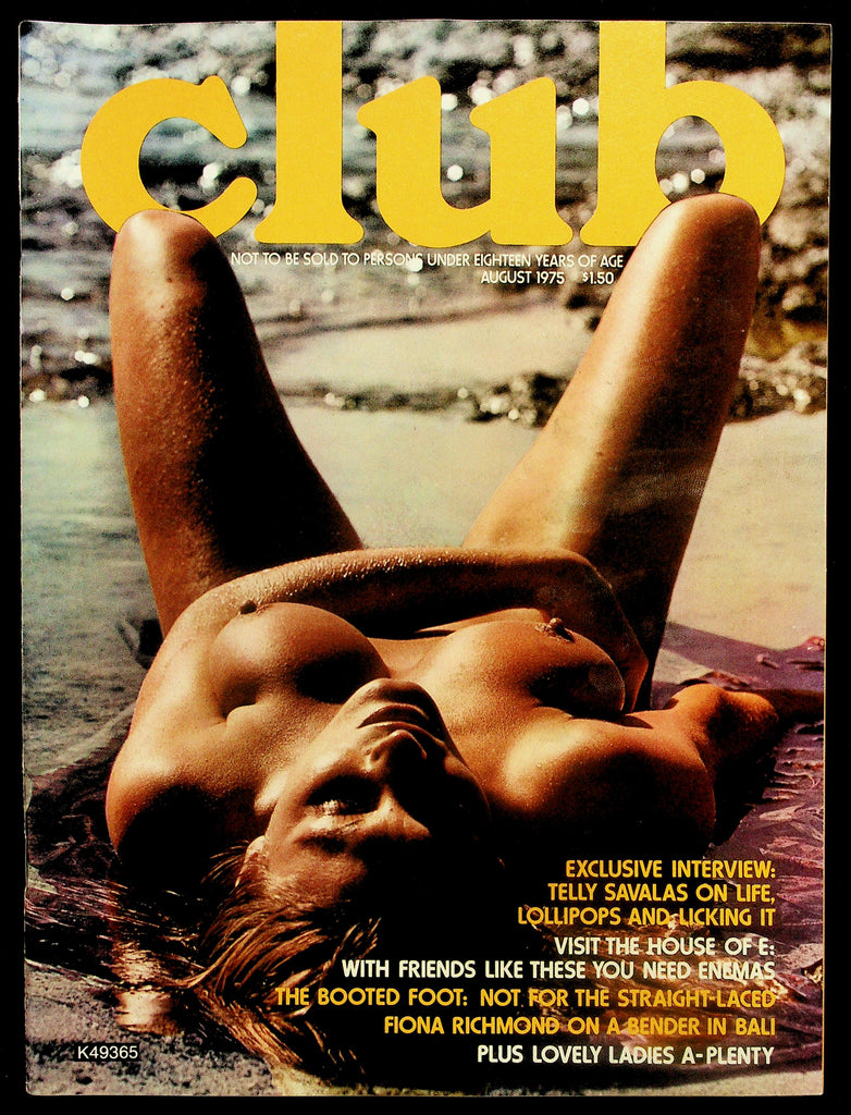 Club Adult Magazine V1, No. 7 August 1975 Fiona Richmond In Bali Feature 081426HRP-66
