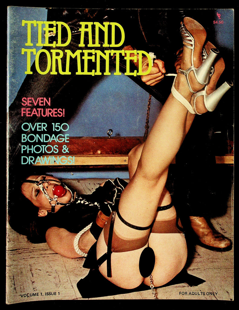 Tied & Tormented Bondage Pictorial V1, #1 1976 Seven Features 082826hrp-72