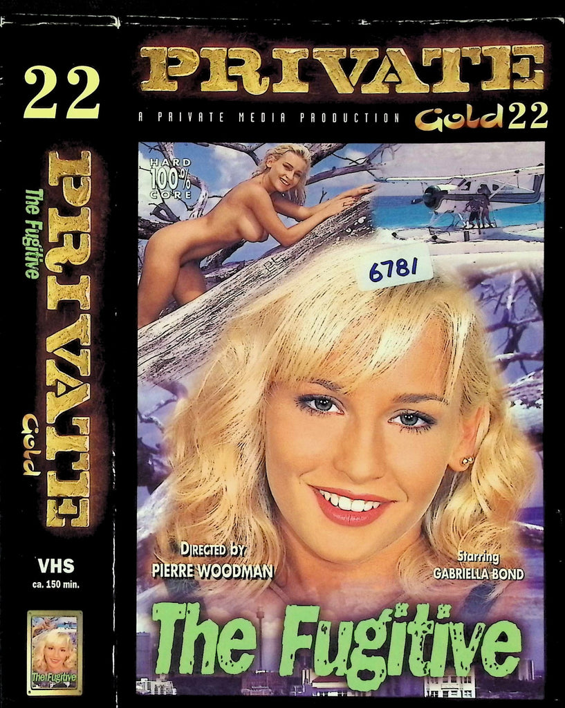 Private Gold #22 The Fugitive with Gabriella Bond Adult VHS Private Media 030326AKVHS-11
