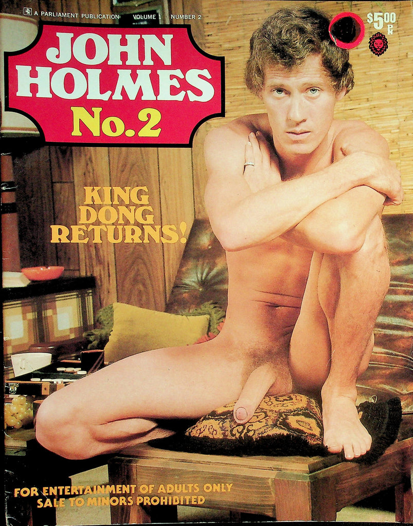 John Holmes Magazine  King Dong Returns!  Porno Super Star  vol.1 #2 1977   082626lmp-GSC