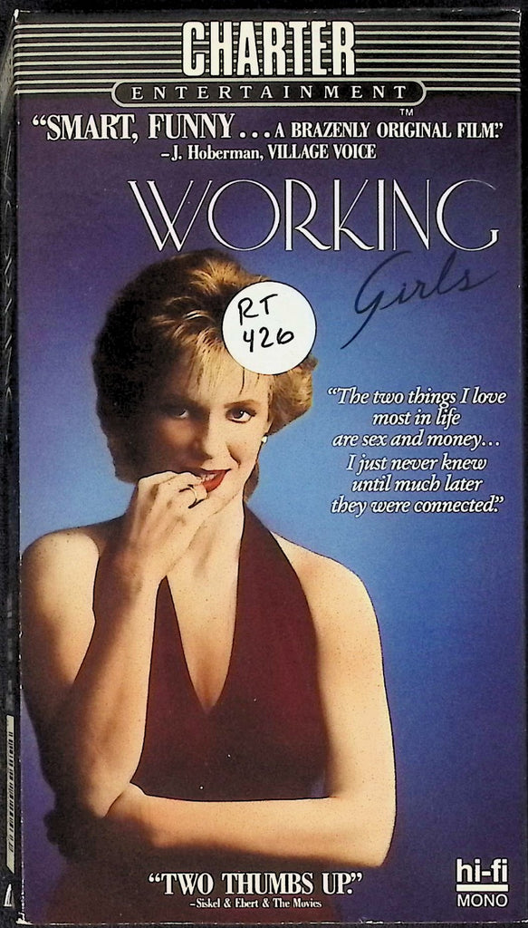 Working Girls ft. Louise Smith, Ellen McElduff, Amanda Goodwin Adult VHS 1987 Charter Entertainment 121025AKVHS2