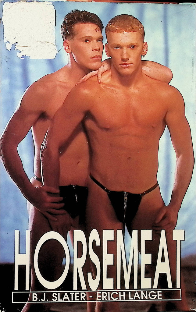Horsemeat BJ Slater Erich Lange 1990s Joey Stefano Mark Andrews Stallion Video Gay Male VHS 091924AMPVHS3