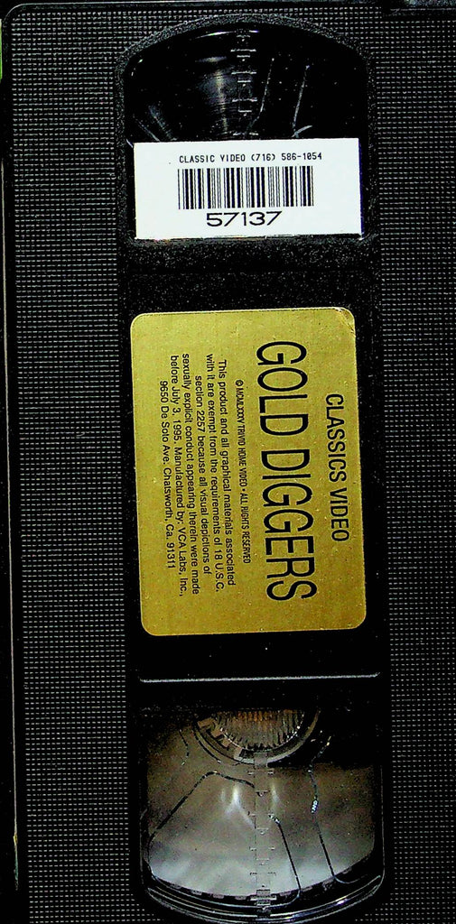 Adult VHS Movie Gold Digger By Trivid Home Video 1985 080123RPVHS5