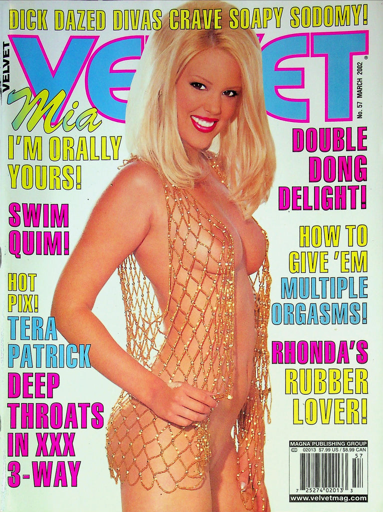 Velvet Magazine Ft. Mia & Rhonda March 2002 No.57 062425RP2-