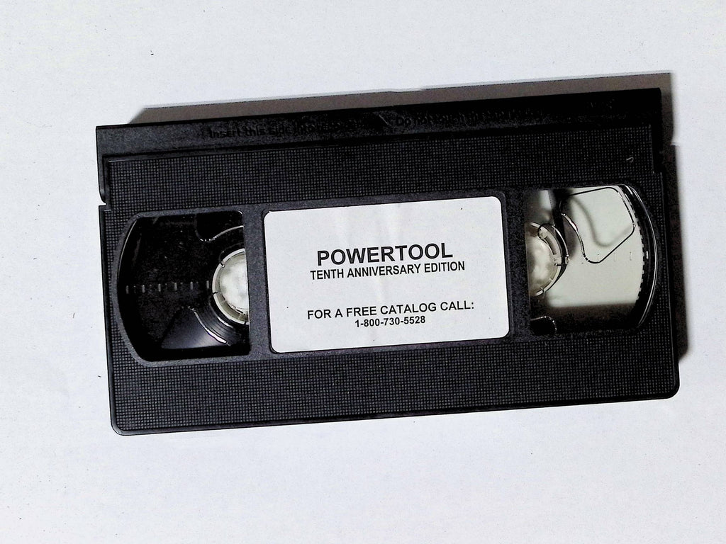 Powertool 10th Anniversary Edition Gay VHS 1986 103124JKVHS