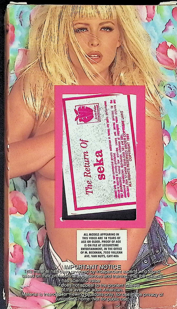 The Return of Seka Adult VHS 1989 EVE 052726AKVHS2