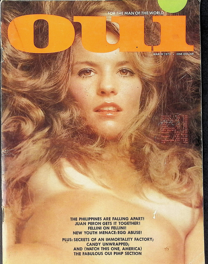 CLEARANCE Oui Magazine ft. Juan Peron March 1973 010226AKP-84