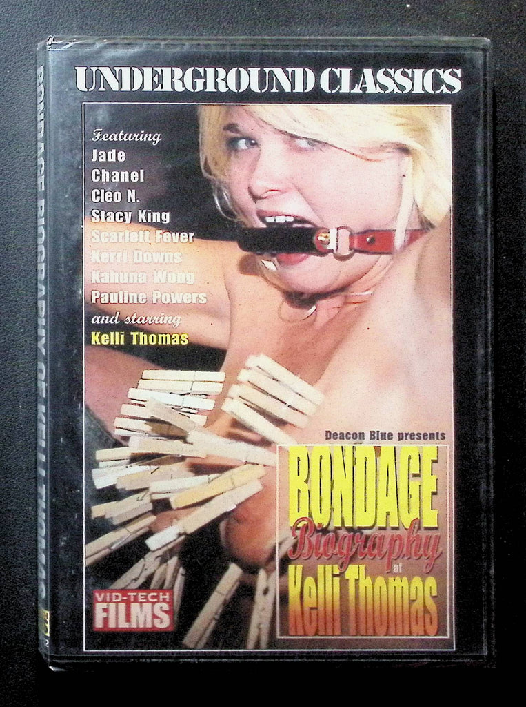 Bondage Biography Of Keli Thomas Vid-Tech Films DVD 2013 Jade Chanel Cleo N 062425DMDVD