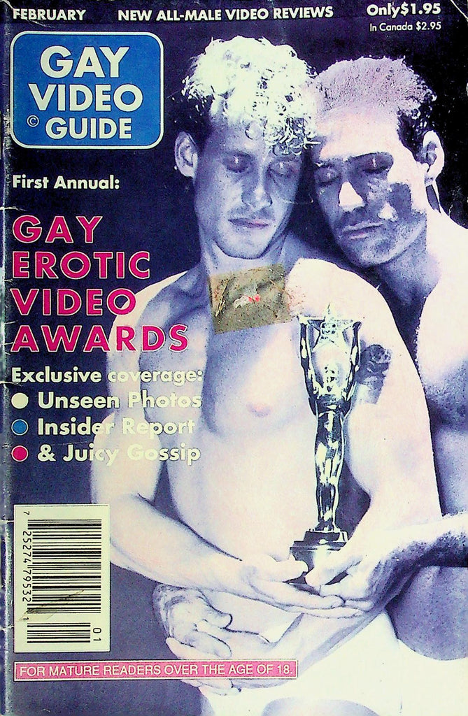 Gay Video Guide Digest Magazine February 1992 No.8 021925RP2