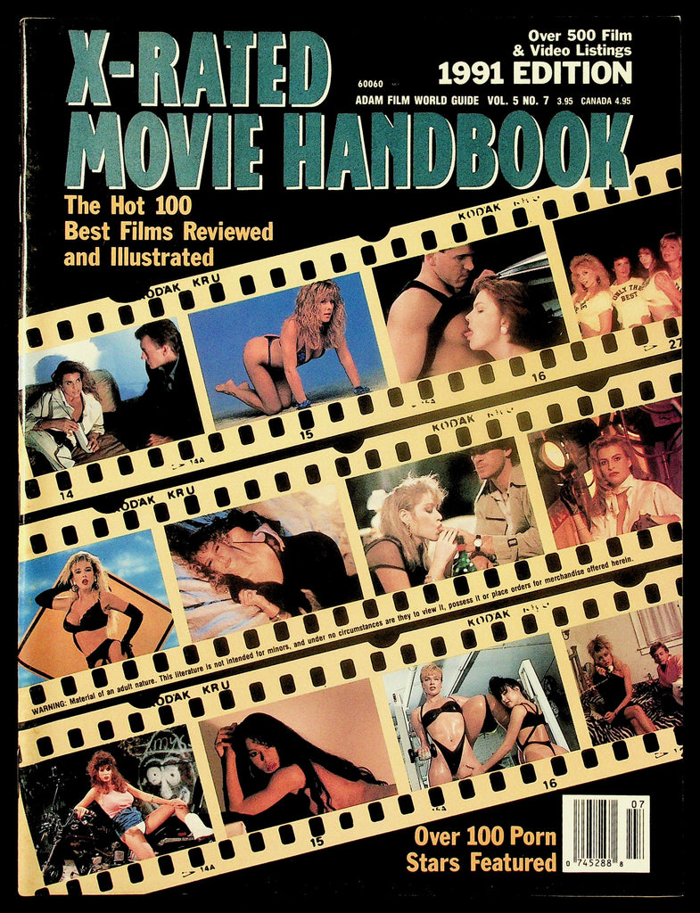 Adam Film World | XRated Movie Handbook V5, #7 1991 100+ Porn Stars 090226HRP-33