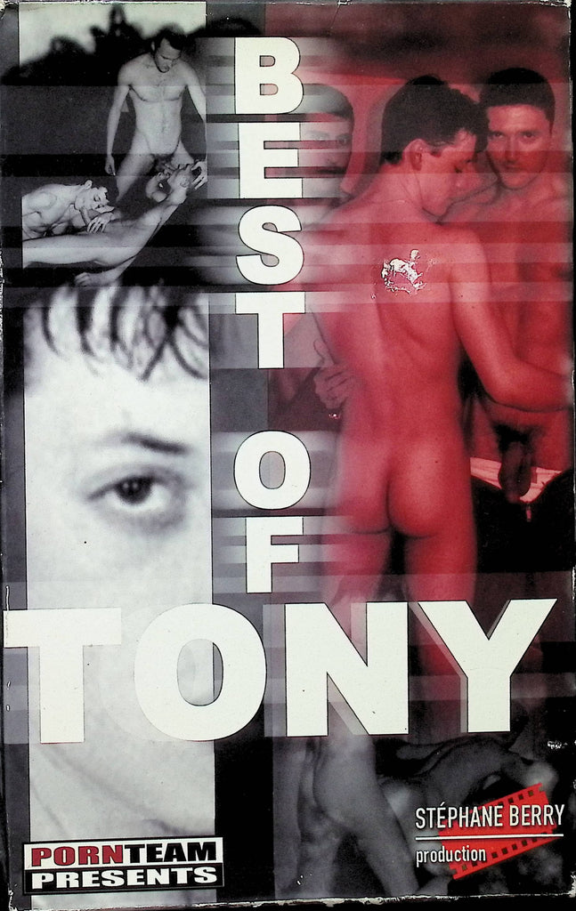 Best of Tony Porn team Stephane Berry 2003 Gay Male VHS 091924AMPVHS3
