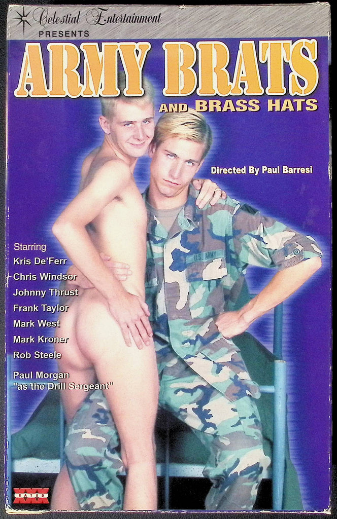 Army Brats And Brass Hats Gay VHS 1999 102124JKVHS6