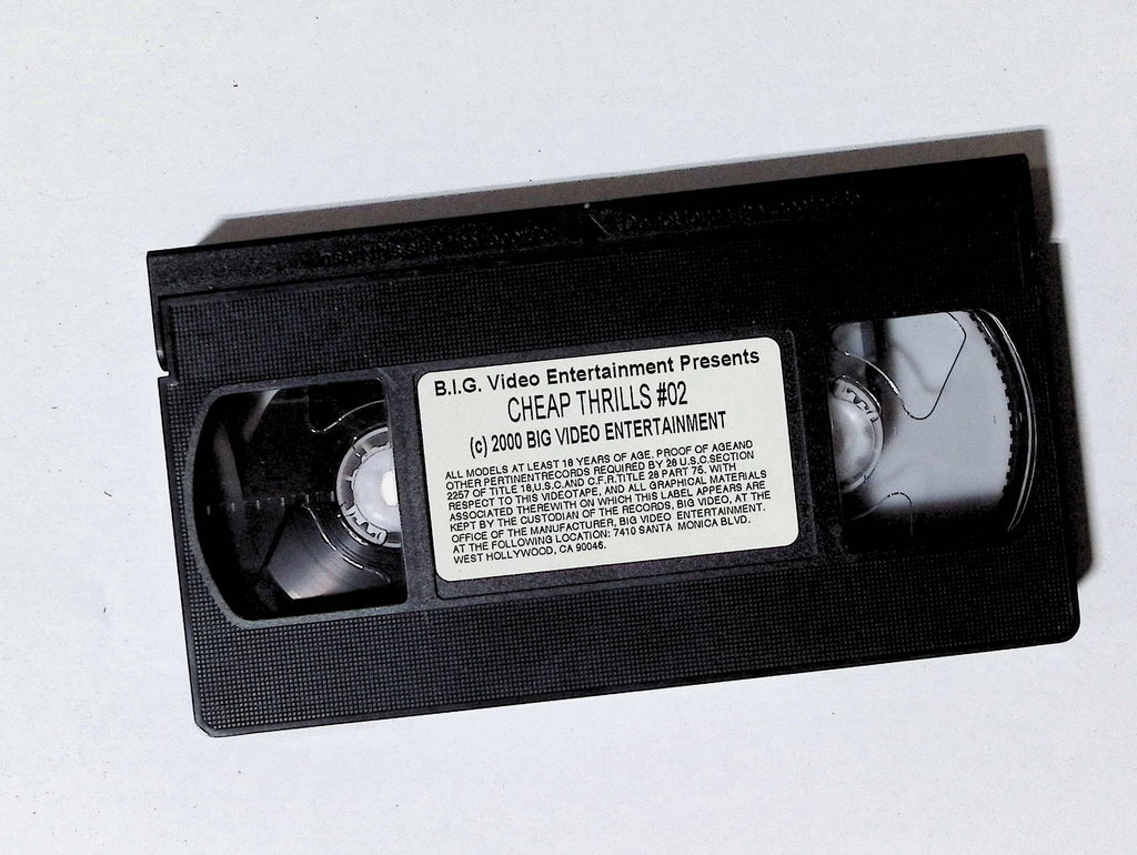Cheap Thrills #2 Big Video Entertainment Gay VHS 2000 103124JKVHS