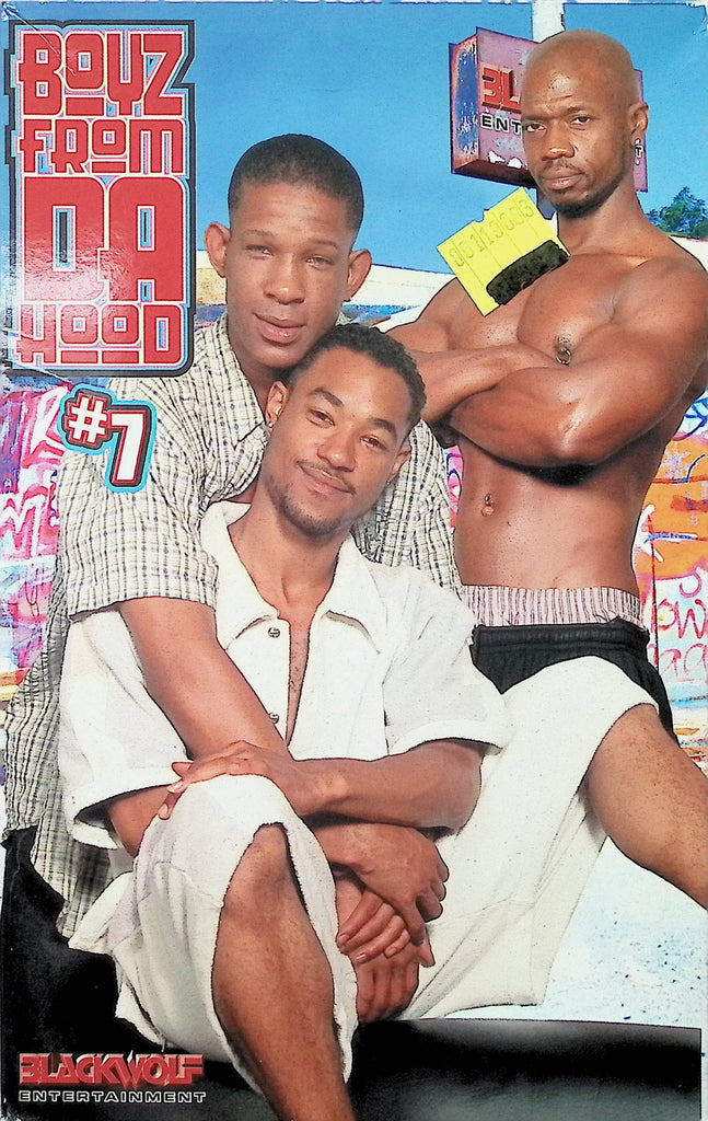 Boyz from Da Hood #7 Blackwolf Ent 2001 Michael Rome Gay Male VHS 092024AMPVHS3
