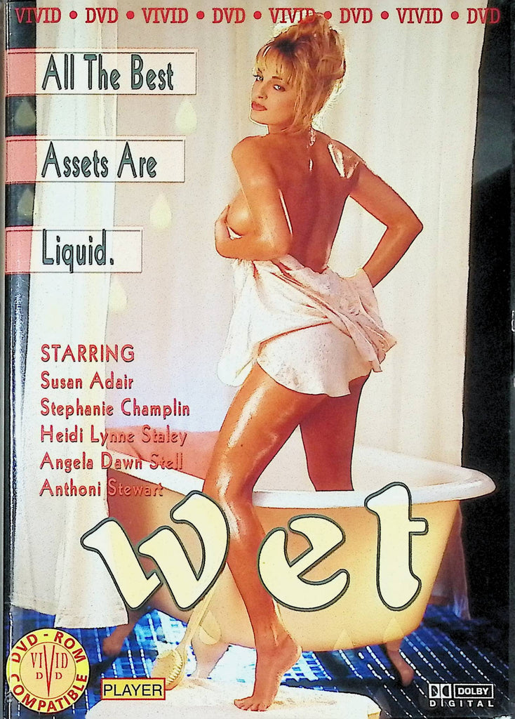 Wet DVD Susan Adair, Stephanie Champlin, Heidi Lynne Staley Vivid DVD 031924tsdvd