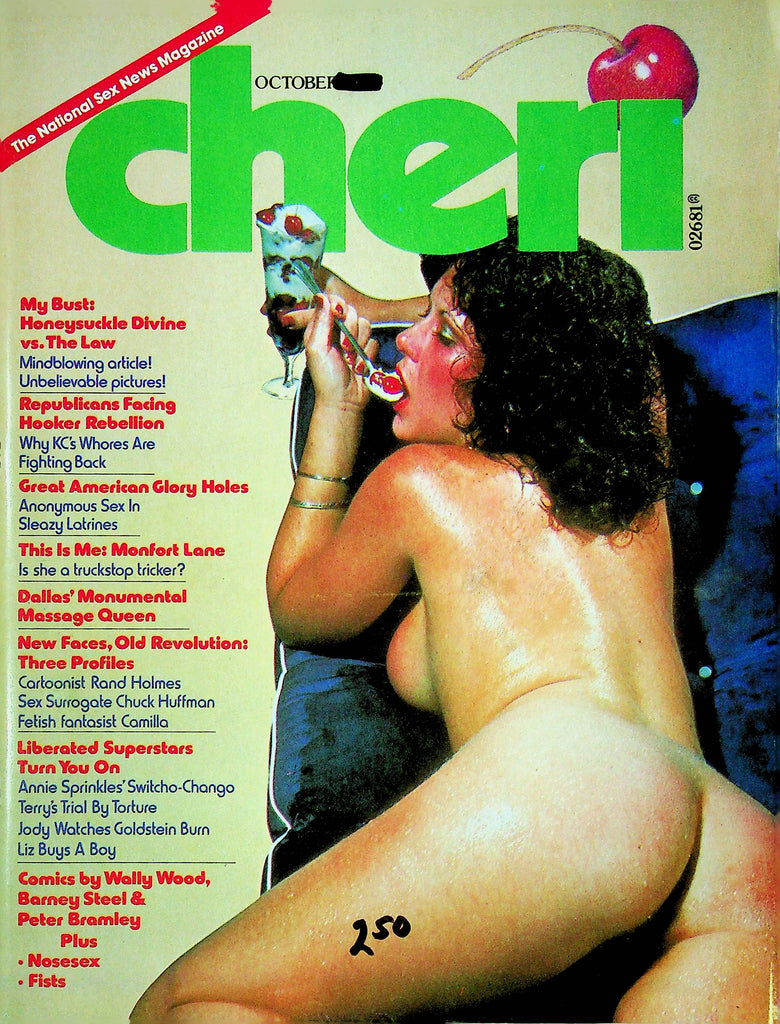 Cheri Men's Magazine Monfort Lane October 1976 081524RP