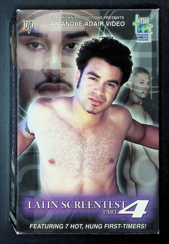 Latin Screentest Part 4 IMD Gay VHS 2001 Oscar Ritchie Stretch Moises 041625DMVHS